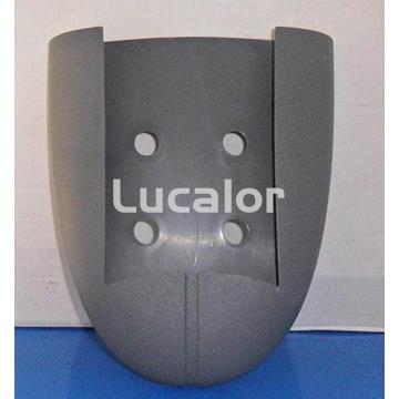 Embellecedor decoración grafito  esquina pilar oblicuo inferior  piscinas ovaladas - Imagen 1