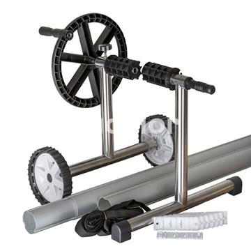 Enrollador  gre cubiertas  piscinas enterradas - Imagen 1