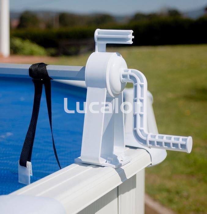 Enrrollador de gre para cubiertas piscinas elevadas - Imagen 5