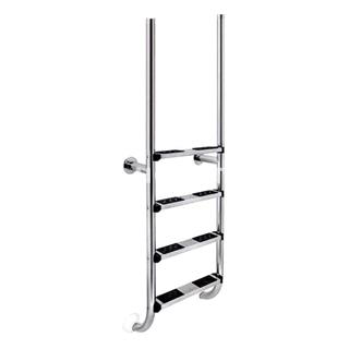 Escalera de diseño en acero inoxidable AISI 316 modelo SKI  de Qp - Imagen 1