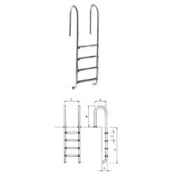 Escalera  muro de gre acero inox AIS-304 - Imagen 1