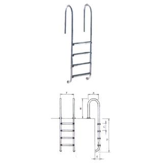 Escalera  muro de gre acero inox AIS-304 - Imagen 1