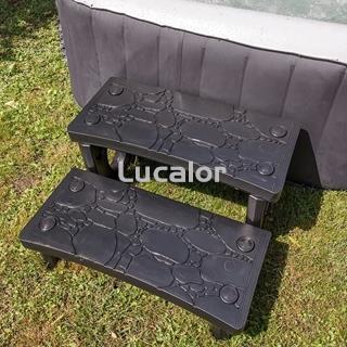 Escalera para jacuzzi y spa Gre SPAL2 - Imagen 2