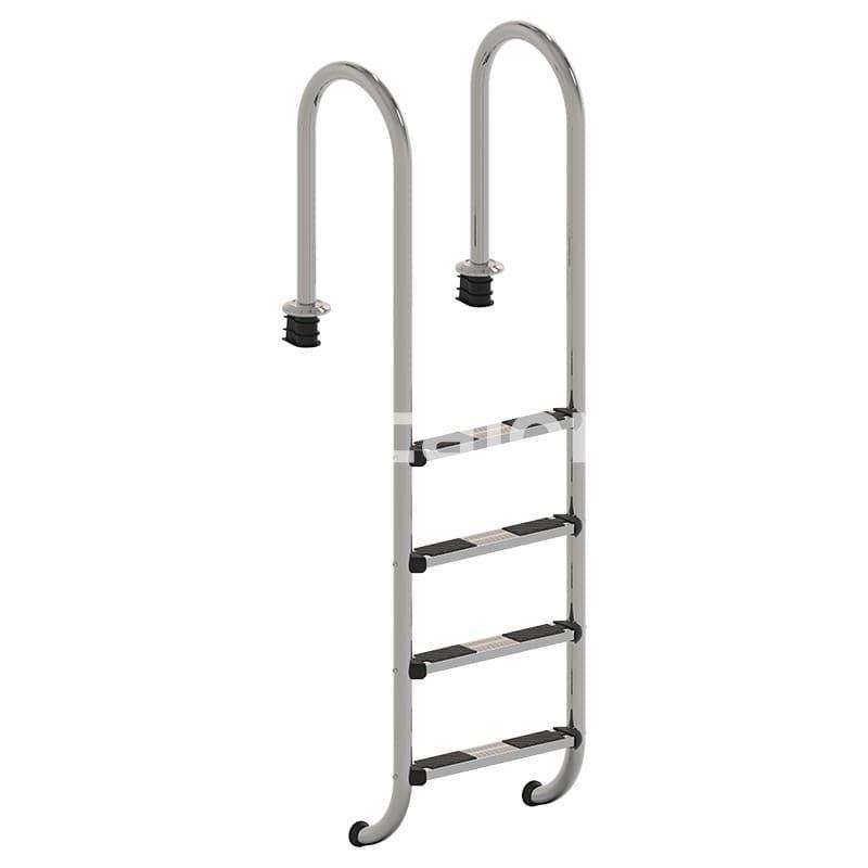 Escalera para piscina enterrada modelo Muro de Gre acero inox AISI 316 - Imagen 1