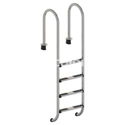 Escalera para piscina enterrada modelo  Muro de Gre acero inox AISI 316 - Imagen 1