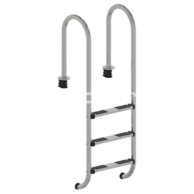 Escalera para piscina enterrada modelo Muro de Gre acero inox AISI 316 - Imagen 2