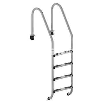 Escalera para piscina enterrada Standard de  Gre acero inox AISI 316 - Imagen 1