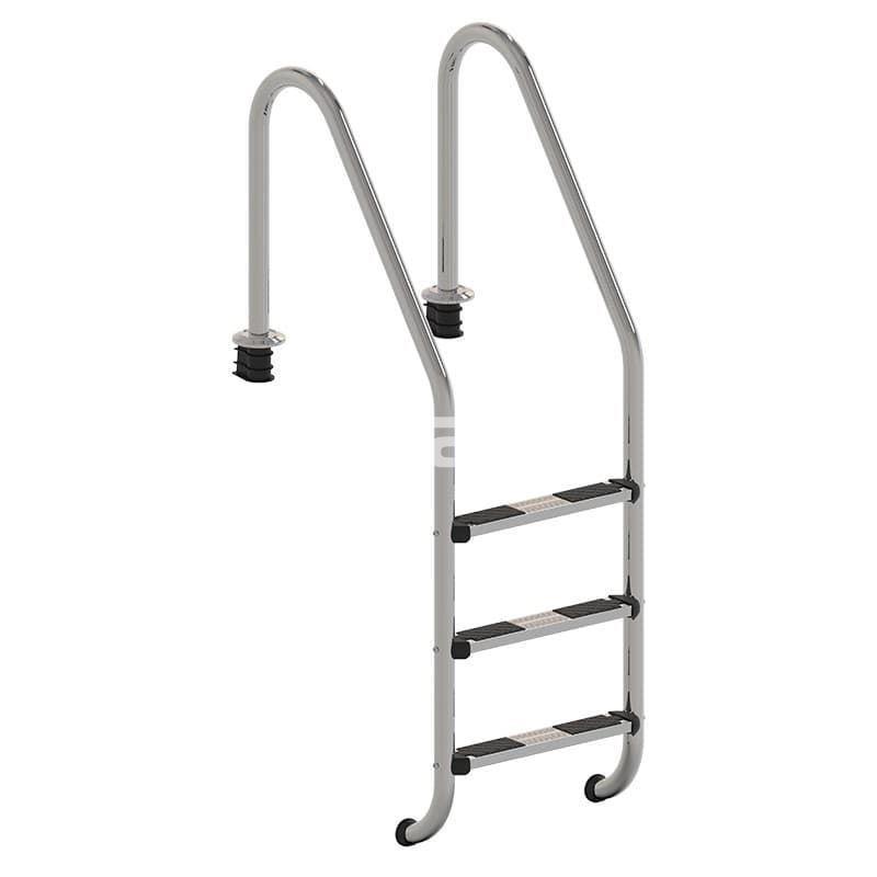 Escalera para piscina enterrada Standard de  Gre acero inox AISI 316 - Imagen 2
