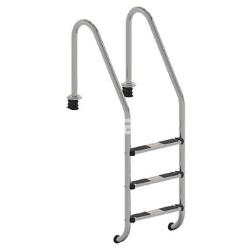 Escalera para piscina enterrada Standard de  Gre acero inox AISI 316 - Imagen 2
