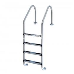 Escalera para piscinas enterradas modelo standar  de acero inox AISI-316 - Imagen 1