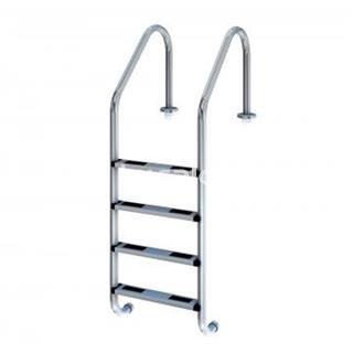 Escalera para piscinas enterradas modelo standar  de acero inox AISI-316 - Imagen 1