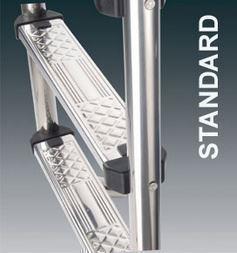Escalera para piscinas enterradas modelo standar  de acero inox AISI-316 - Imagen 2
