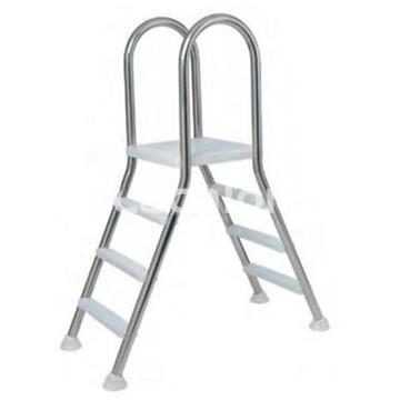 Escalera puente para piscinas elevadas desde 90 a 132 cm - Imagen 1