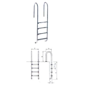 Escalera standard muro de gre acero inox AIS-304 - Imagen 1
