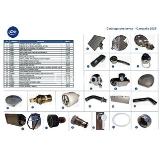 Grifo ducha gre modelos DSALR32W/AR1130/ PVC modells - Imagen 2