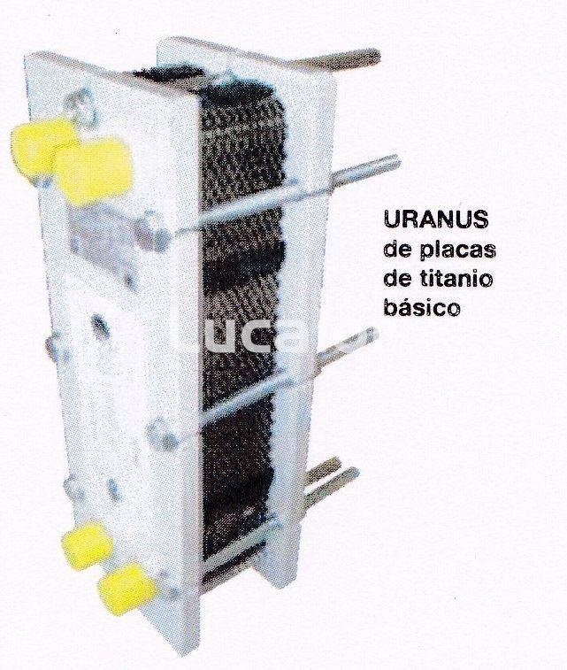 Intercabiador zodiac de placas de titanio basico 13 -35 KW - Imagen 1