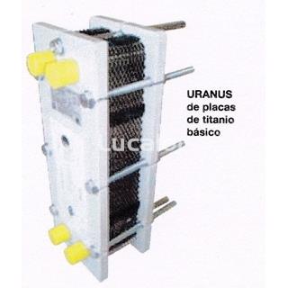 Intercabiador zodiac de placas de titanio basico 13 -35 KW - Imagen 1