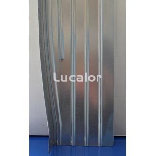 Juego chapas  inferior redondeada centro pilares piscinas ovaladas de gre 2 ud - Imagen 1