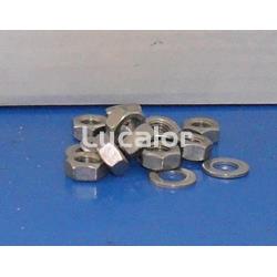 Juego de tuercas ( 15 ud) y arandelas para filtro industrial de  Qp - Imagen 1