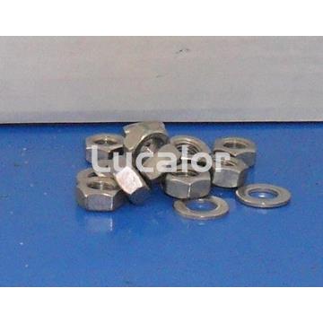 Juego de tuercas ( 15 ud) y arandelas para filtro industrial de  Qp - Imagen 1