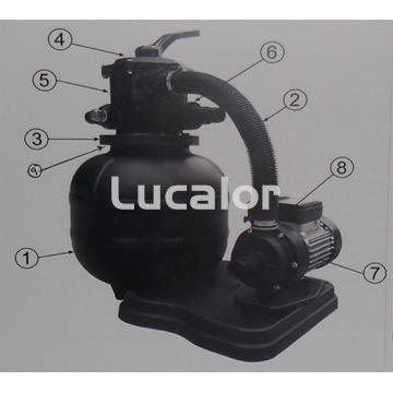 Junta cierre cuba valvúla selectora depuradora gre serie FAE 300 - Imagen 2