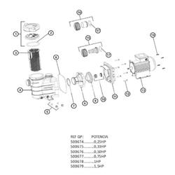 Junta tapa prefiltro bomba starpump de HAYWARD - Imagen 2