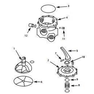 Junta tapas válvulas enlace lateral de  Qp - Imagen 2