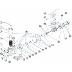 Junta torica Junta tori D. 118 x 4 cierre prefiltro bomba sena de stral - Imagen 2