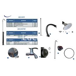 Kit cabezal ducha gre modelo AR1009 - Imagen 2