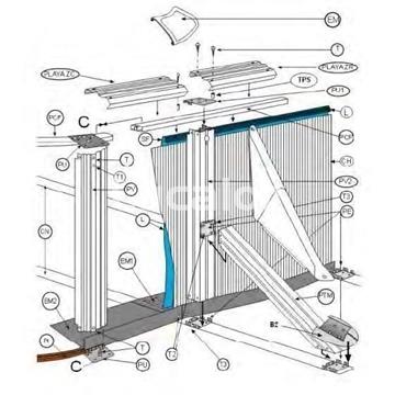 Kit tornillos metrica 6x106 para unir pilares cuadrados y oblcuos - Imagen 2