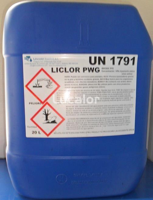 Liclor PWG, para agua de consumo humano 20 Kg - Imagen 1