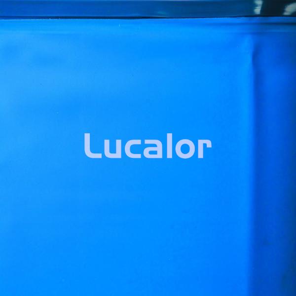 Liner Azul piscina Gre redonda 40/100 - Altura - 132 - Sistema Overlap - Imagen 1