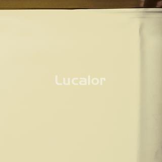 Liner beige para piscina de madera ovalada (Modelo Canelle) altura 119 cm - Imagen 1