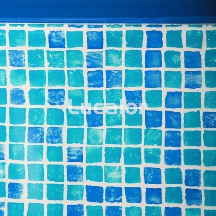 Liner gresite para piscina Gre redonda 50/100 - Altura 120 cm - Sistema colgante - Imagen 1