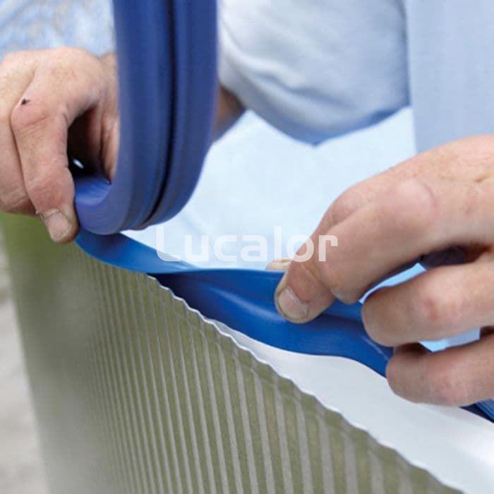 Liner gresite para piscina Gre redonda 50/100 - Altura 120 cm - Sistema colgante - Imagen 2