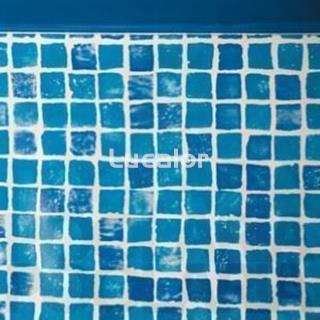 Liner gresite piscinas Gre redondas 50/100 -  Altura 132 cm - sistema colgante - Imagen 1