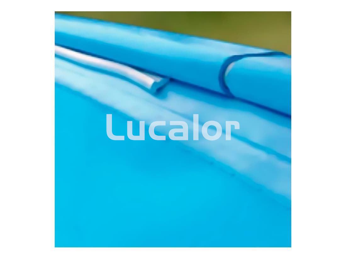 Liners azul para piscinas de enterrar de gre ovaladas serie sumatra altera 120 cm - Imagen 1