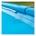 Liners azul para piscinas enterrar gre ovaladas serie morea y madagascar H 150 cm - Imagen 1