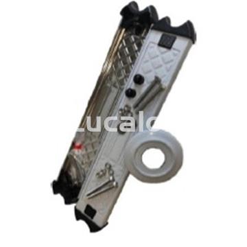 Lote dos peldaños mas tornillos mas un embellecedor para piscinas de acero inox de gre - Imagen 1