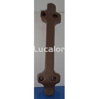 Peldaño base marrón + 6 tapones negros - Imagen 1