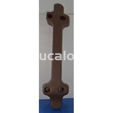 Peldaño base marrón + 6 tapones negros - Imagen 1