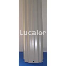 Pilar vertical gris piscinas gre redondas y ovaladas altura 120 y 132 cm - Imagen 1