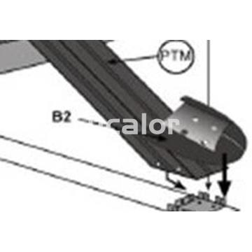 Pilar vertical oblicuo decoración grafito  piscinas ovalada Capri Granada y Kea  de  gre - Imagen 1