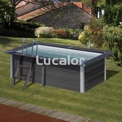 Piscina composite de gre forma retangular modelo KPCOR2814 - 326x 186 x H 96  cm - Imagen 2