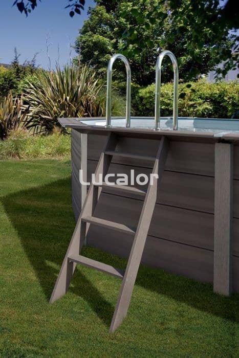 Piscina composite de gre forma retangular modelo KPCOR46 - 466 x 326 x124 - Imagen 3