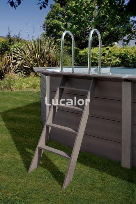 Piscina composite de gre forma retangular modelo KPCOR60L - 606 x 326 x H 124 cm - Imagen 3