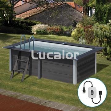 Piscina composite de gre forma retangular modelo KPCOR60LN - 606 x 326 x H 124 cm - Imagen 1
