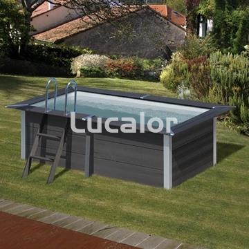 Piscina composite de gre forma retangular modelo KPCOR60LN - 606 x 326 x H 124 cm - Imagen 2