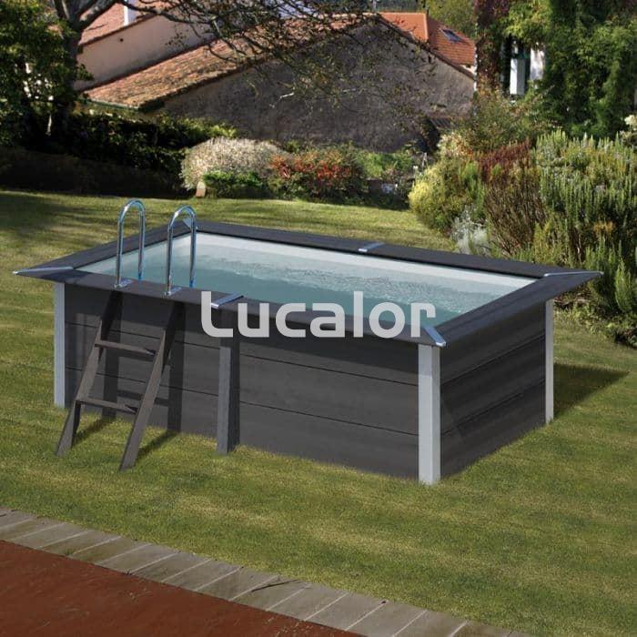 piscina composite de gre forma retangular modelo KPCOV52 - 524 x 386 x H 124 CM - Imagen 2