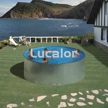 Piscina  de gre serie tenerife  forma redonda H  0.90 cm - Imagen 1